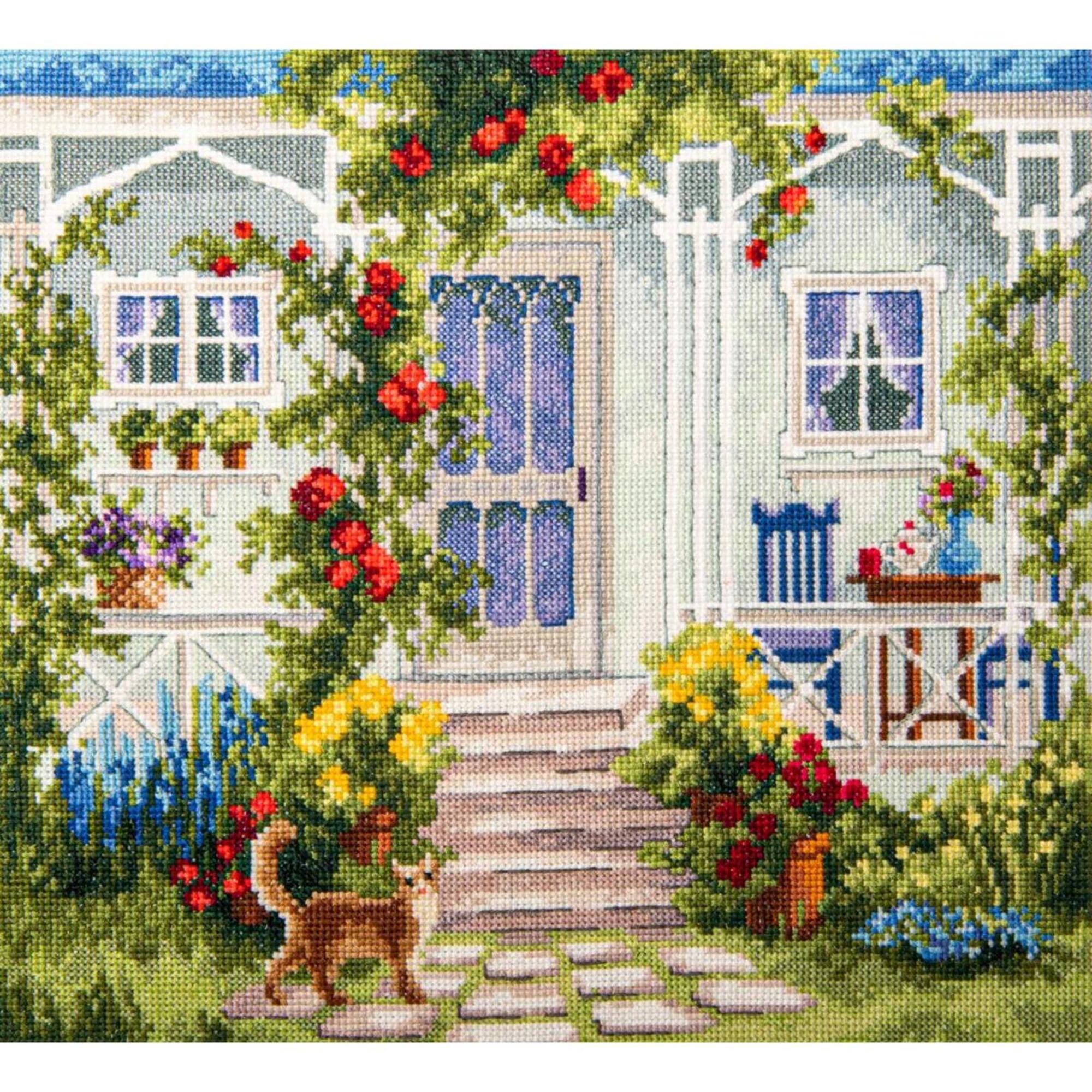 Charivna Mit Terrace Counted Cross Stitch Kit